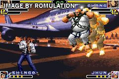 King of Fighters EX, The - NeoBlood for GBA screenshot