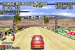SEGA Rally Championship for GBA screenshot