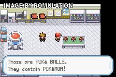 Pokemon - FireRed Version for GBA screenshot