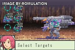 Zoids - Legacy for GBA screenshot