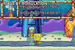 SpongeBob's Atlantis SquarePantis for GBA screenshot