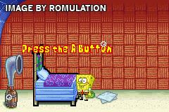 SpongeBob's Atlantis SquarePantis for GBA screenshot