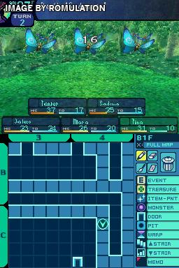 Etrian Odyssey for NDS screenshot