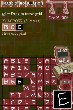 New York Times Crosswords, The for NDS screenshot