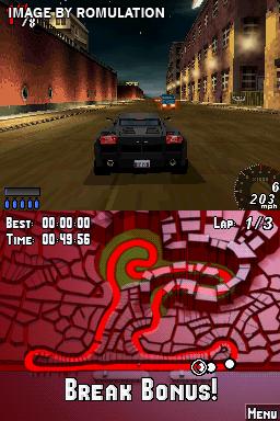 Asphalt - Urban GT for NDS screenshot