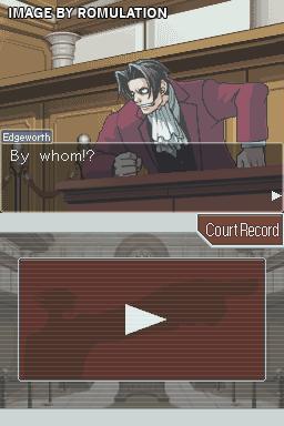 Phoenix Wright - Ace Attorney for NDS screenshot