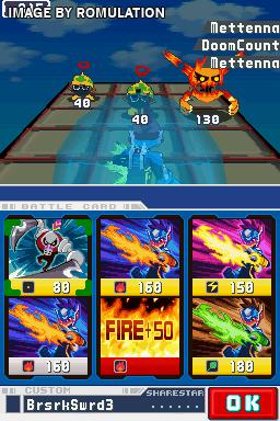 Mega Man Star Force - Leo for NDS screenshot