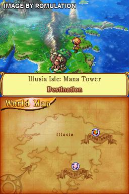 Heroes of Mana for NDS screenshot