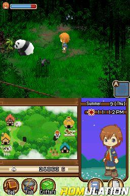 Harvest Moon - The Tale of Two Towns for NDS screenshot