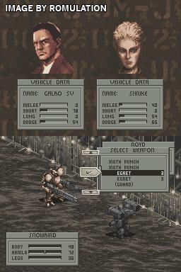 Front Mission for NDS screenshot