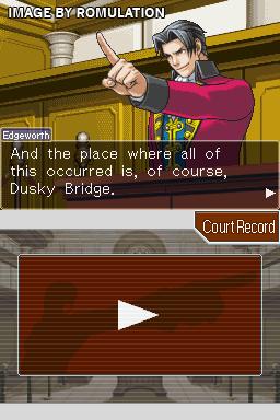 Phoenix Wright - Ace Attorney - Trials and Tribulations for NDS screenshot