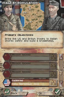 Panzer Tactics DS for NDS screenshot