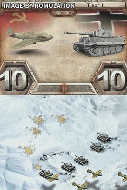 Panzer Tactics DS for NDS screenshot