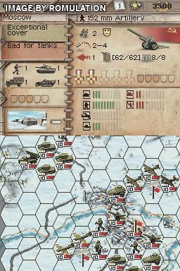 Panzer Tactics DS for NDS screenshot