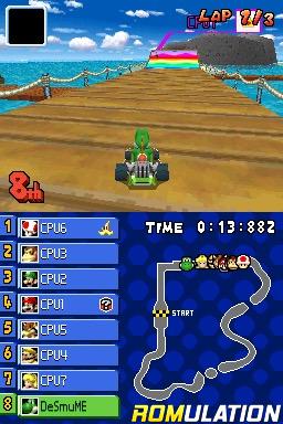 Mario Kart DS for NDS screenshot