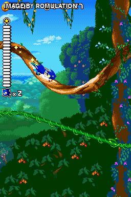 Sonic Rush for NDS screenshot