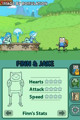 Adventure Time - Hey Ice King! Why'd You Steal Our Garbage!! for NDS screenshot