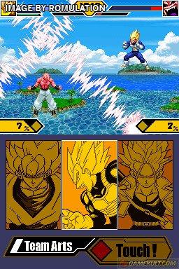 Dragon Ball Z - Supersonic Warriors 2 for NDS screenshot
