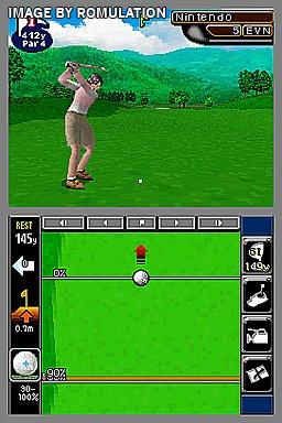 Nintendo Touch Golf - Birdie Challenge for NDS screenshot