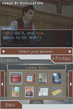 Apollo Justice - Ace Attorney for NDS screenshot