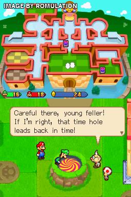 Mario & Luigi - Partners in Time for NDS screenshot