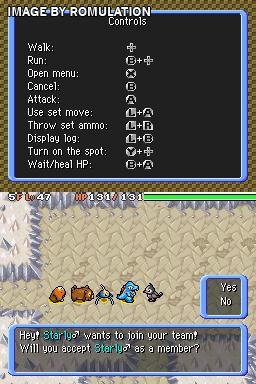 Pokemon Mystery Dungeon - Explorers of Darkness for NDS screenshot