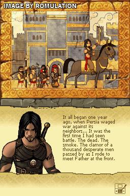 Battles of Prince of Persia for NDS screenshot