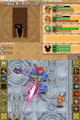 Summon Night - Twin Age for NDS screenshot