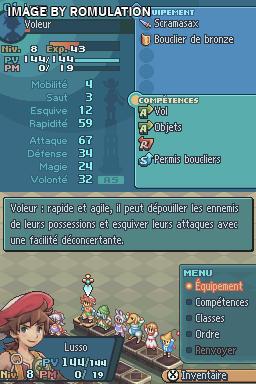 Final Fantasy Tactics A2 - Grimoire of the Rift for NDS screenshot