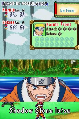 Naruto - Path of the Ninja 2 for NDS screenshot
