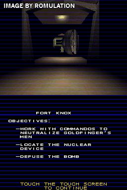 GoldenEye - Rogue Agent for NDS screenshot