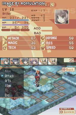 Luminous Arc 2 for NDS screenshot