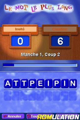 Chiffres et des Lettres, Des - L'Entrainement Cerebral Maximum! for NDS screenshot