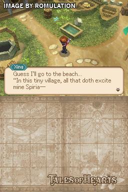 Tales of Hearts - Anime Movie Edition for NDS screenshot