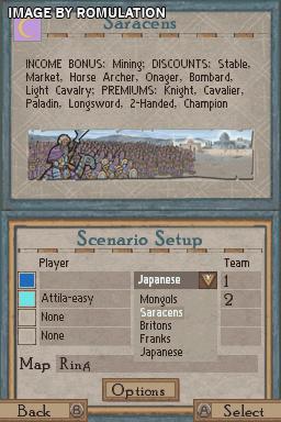 Age of Empires - The Age of Kings for NDS screenshot
