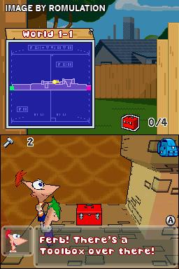 Phineas and Ferb for NDS screenshot