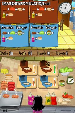 Burger Island for NDS screenshot