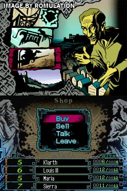 Dark Spire, The for NDS screenshot