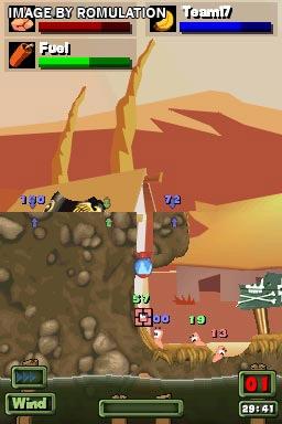 Worms - Open Warfare for NDS screenshot