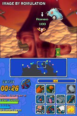 Worms - Open Warfare for NDS screenshot