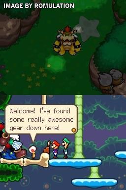 Mario & Luigi - Bowser's Inside Story for NDS screenshot