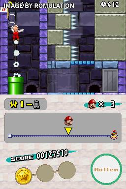 New Super Mario Bros. for NDS screenshot