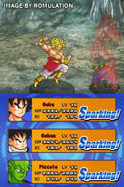 Dragon Ball Z - Attack of the Saiyans for NDS screenshot