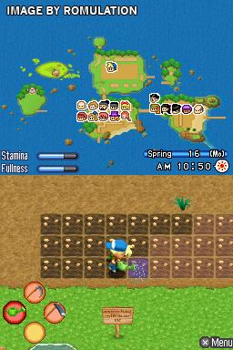 Harvest Moon DS - Sunshine Islands for NDS screenshot
