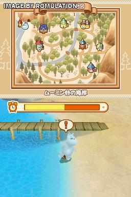 Moomin-dani no Okurimono for NDS screenshot