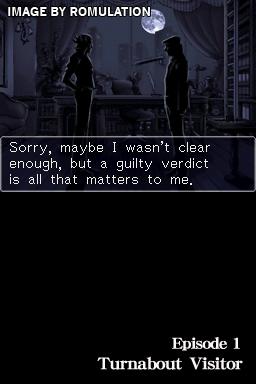 Ace Attorney Investigations - Miles Edgeworth for NDS screenshot