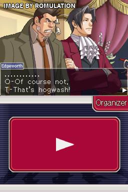 Ace Attorney Investigations - Miles Edgeworth for NDS screenshot