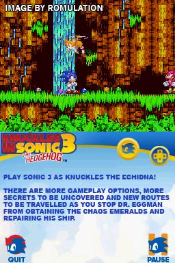 Sonic Classic Collection for NDS screenshot