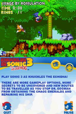 Sonic Classic Collection for NDS screenshot