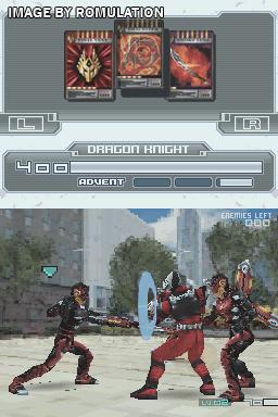 Kamen Rider - Dragon Knight for NDS screenshot